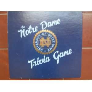  Notre Dame Trivia Game Toys & Games