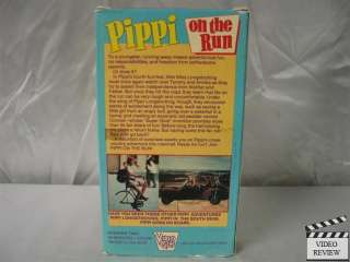 Pippi on the Run VHS Inger Nilsson, Par Sundberg  