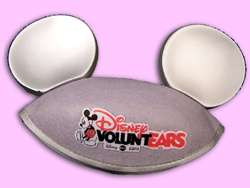DISNEY MICKEY MOUSE EARS HAT VOLUNTEARS 25TH ANNIVER  