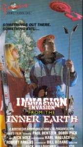 VHS INVASION FROM THE INNER EARTHDEBBI PICK  
