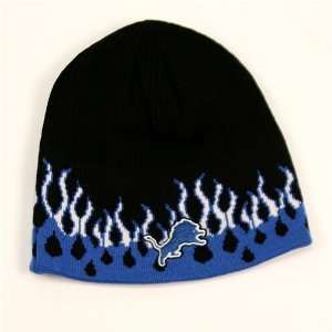  Detroit Lions Fire Beanie