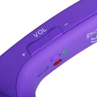 Purple Unique Retro Telephone 3.5mm Headset For Motorola Samsung HTC 