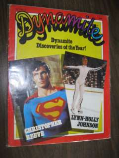 POSTER STILL INSIDE BUT CARDS HAVE BEEN REMOVED CHRISTOPHER REEVE AND 