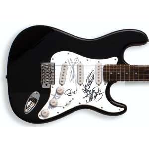  Underoath Autographed Signed Guitar 