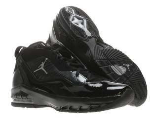Nike Air Jordan Melo M8 Black/Metallic Silver Mens Basketball Shoes 