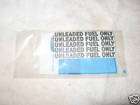 77 78 79 Diamond Jubilee Mark V Unleaded Fuel Only NOS