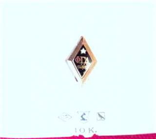 1915 Phi Gamma Delta Fraternity Pin Never Worn 10K  