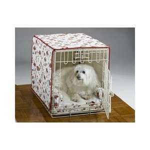  Rose Patterned Dog Crate Set (Small)