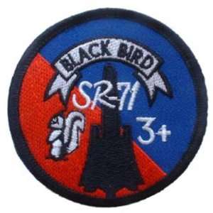  U.S. Air Force SR 71 Logo Patch Red & Blue 3 Patio, Lawn 