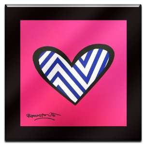   Love II by Britto  12 x 12 Laminated Wall Ready Art 