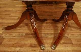 Stickley Dining Table  Oval Mahogany Dining Table   