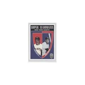  Super Teams Teammates #STMI   W.Mays/M.Irvin Sports Collectibles