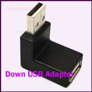 This low profile right angle USB adapters are perfect for tight fit 
