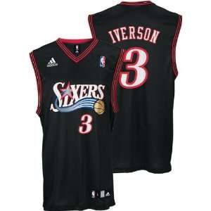  Allen Iverson adidas NBA Replica Philadelphia 76ers 