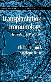 Transplantation Immunology Methods and Protocols, (1588295443 