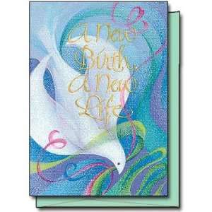  New Birth Baptism Congratulations Card