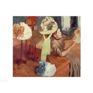  The Millinery Shop   Poster by Edgar Degas (24x18)