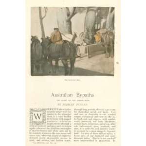  1914 Australia Kangaroo Hunting Logging illustrated 