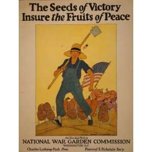 World War I Poster   The seeds of victory insure the fruits of peace 