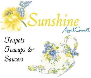 APRIL CORNELLS CHINA SET   36 Piece Applique SUNSHINE  