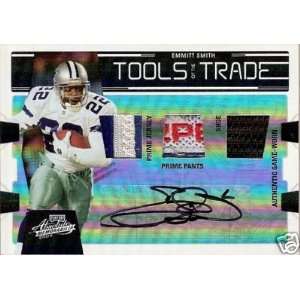   EMMITT SMITH Absolute Tag Shoe Patch Auto /4