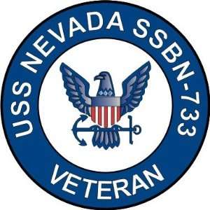  US Navy USS Nevada SSBN 733 Ship Veteran Decal Sticker 5.5 