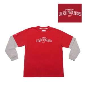  Detroit Red Wings NHL Danger Youth Tee (Red) (Small 