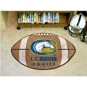 UC Davis Aggies NCAA Football Floor Mat (22x35)