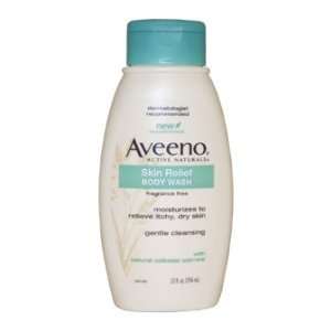  Skin Relief Body Wash by Aveeno for Unisex Body Wash 