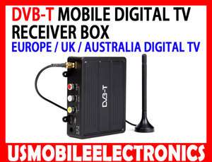   TV DVB T RECEIVER BOX AERIAL USB SD EUROPE UK AUSTRALIA DIGITAL TV