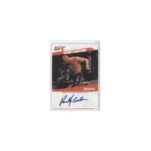  2009 Topps UFC Autographs #FARC   Randy Couture A Sports 