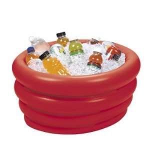  Red Inflatable Tub Cooler   Games & Activities & Inflates 