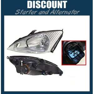  FORD FOCUS HEADLIGHT LEFT (DRIVER SIDE) WITHOUT HID,CHR 