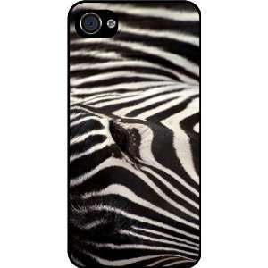  Rikki KnightTM Zebra Face Close Up Black Hard Case Cover 
