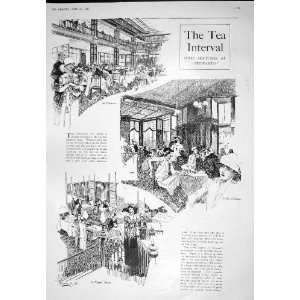  1925 TEA INTERVAL LONDON THEATRE VICTORIA BOND STREET 