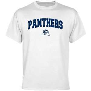 Pittsburgh Panther Tee Shirt  Pitt Panthers White Mascot Arch T Shirt 
