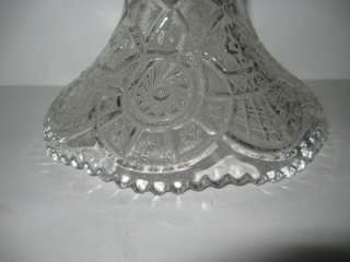 Vintage Broken Arches Imperial Glass Punch Bowl Base/Stand RARE  