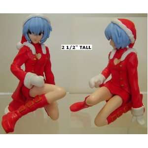   Evangelion Figure EVA Mini Trading RED Santa REI Ayanami Toys & Games