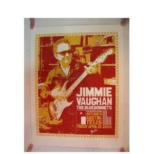 Jimmie Vaughan Poster Silkscreen Vaughn The Fabulous Thunderbirds 