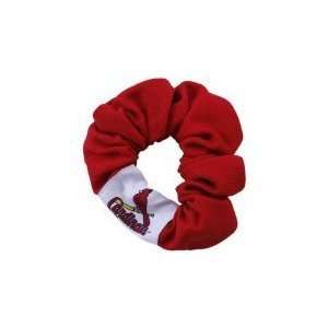   Red Hair Scrunchie   Hair Twist   Ponytail Holder 