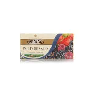 Twinings Wild Berries Flavoured Black Tea  Grocery 