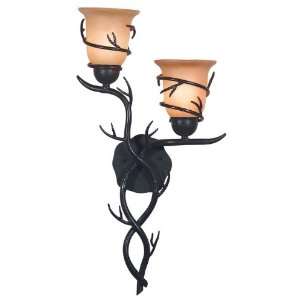  Twigs Double Wall Sconce