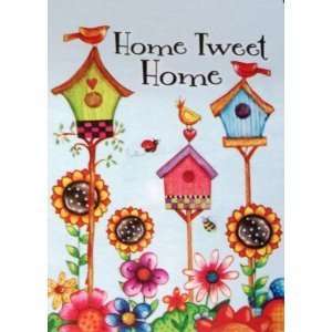  Home Tweet Home Large Garden Flag (28X40) Patio, Lawn 