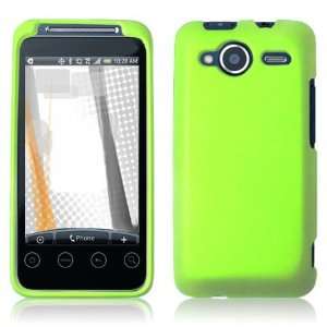  iNcido Brand Cell Phone Rubber Feel Neon Green Protective 