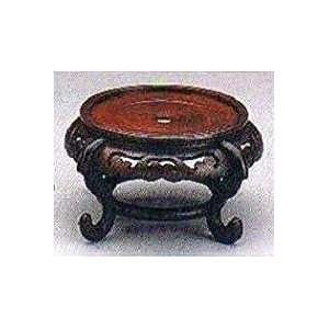   Round Carved Spider Leg Vase / Fish Bowl Stand