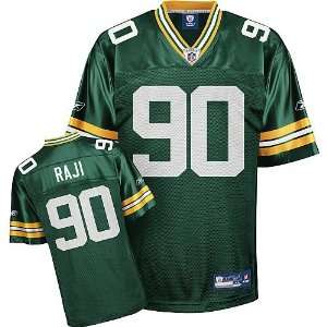  B.J. Raji #90 Green Green Bay Packers Reebok NFL Premier 