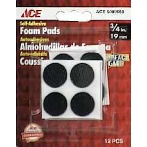  Cd/12 x 6 Ace Round Non Skid Foam Pad (9973/ACE)