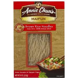 Annie Chuns Maifun Brown Rice Noodle 8 Grocery & Gourmet Food