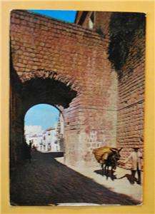 Ibiza Spain Patio de Armas Vintage Postcard  