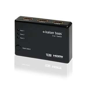  Kaiser Baas HDMI 3 to 1 Switch Electronics